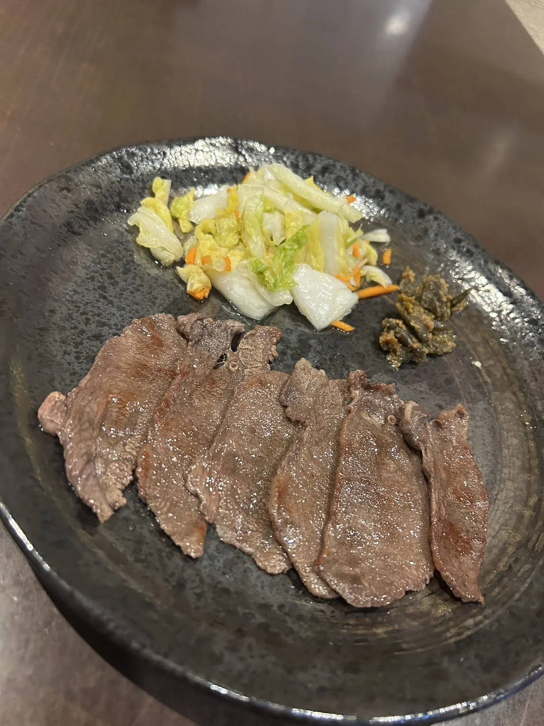 仙台名物の牛タン焼き